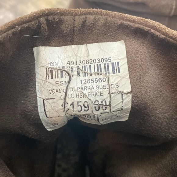 Vince Camuto Parka Taupe Suede Heeled Boot size 9.5 M - Picture 7 of 9